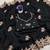 Black Color embroidery work Silk Sree