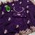 Purple Color embroidery work Silk Sree