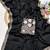 Black Color  Heavy hand work and embroidery work Georgette Saree