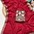 Red  Color  Heavy hand work and embroidery work Georgette Saree