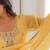 Elegant yellow embroidered ethnic suit set for women