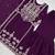 Wine chinon embroidered work kurti sharara set with dupatta