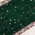 Green  Color Sequence Embroidery work Georgette Saree