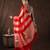 Red handloom tissue silk saree