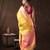 Golden handloom banarasi silk saree