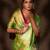 Green handloom tissue silk saree