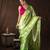 Green handloom tissue silk saree