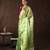 Green handloom tissue silk saree