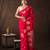 Red handloom pure silk saree