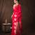 Red handloom pure silk saree