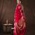 Red handloom pure silk saree