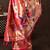 Pink handloom tissue silk saree