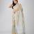 Beige handloom tissue silk saree