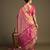 Pink handloom tissue silk saree