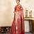 Red handloom pure silk saree