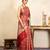 Red handloom pure silk saree