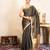 Black handloom pure silk saree