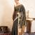 Black handloom pure silk saree