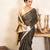 Black handloom pure silk saree