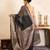Black handloom pure silk saree