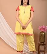 Handloom cotton coord set