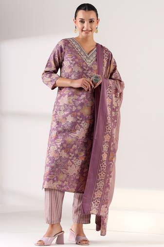 Kashmiri kashish suit set