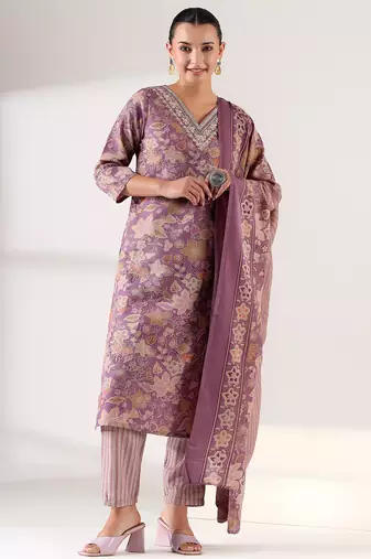 Kashmiri kashish suit set