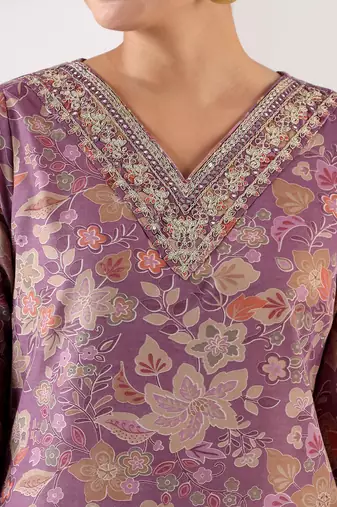Kashmiri kashish suit set