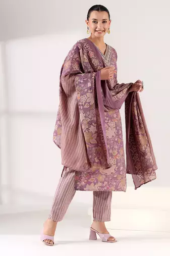 Kashmiri kashish suit set