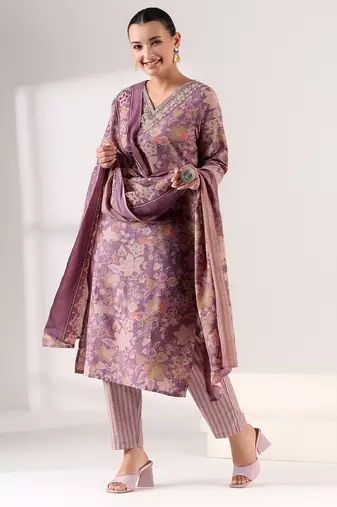 Kashmiri kashish suit set