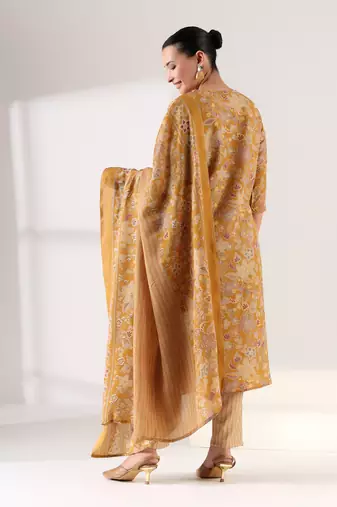 Basanti bahaar suit set