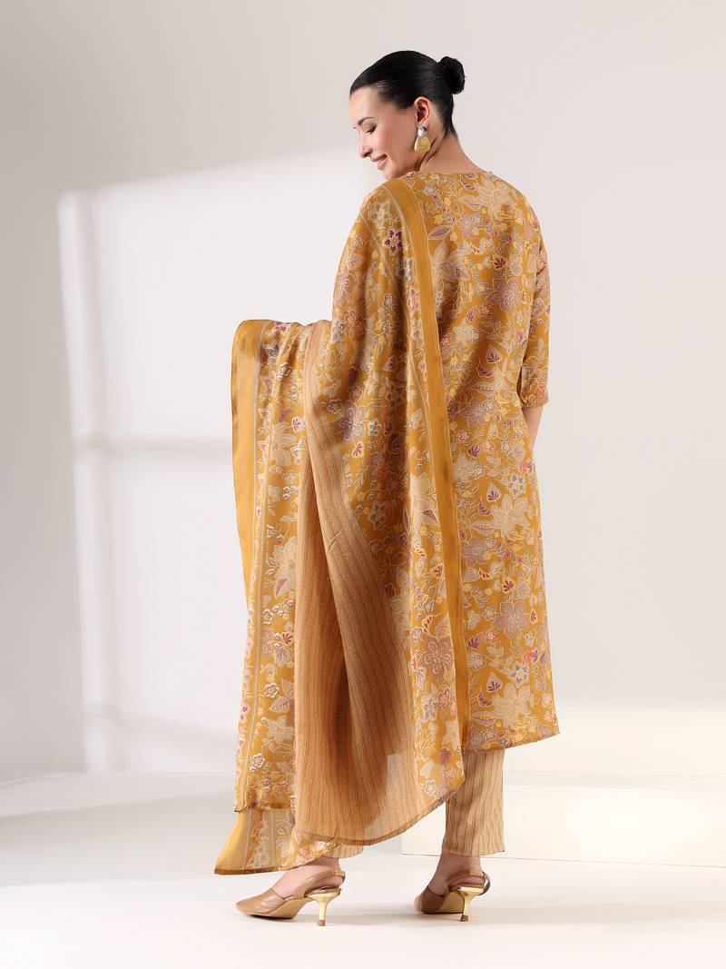 Basanti bahaar suit set