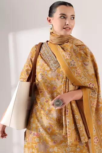 Basanti bahaar suit set