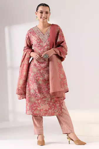 Gul-mohini suit set