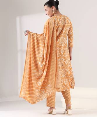 Pehli kiran ikat suit set 2