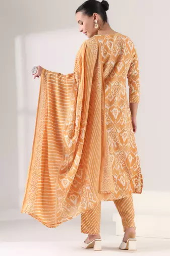 Pehli kiran ikat suit set