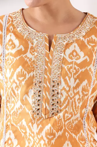 Pehli kiran ikat suit set