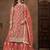 Peach net  zari work salwar kameez suits size up to 42