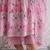 Anarkali cotton printed hand work embroidered kurta with pant and dupatta for women 