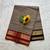 Beige chettinad saree cotton silk ganga jamuna saree with blouse