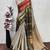 Beige chettinad saree cotton silk ganga jamuna saree with blouse