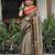 Beige chettinad saree cotton silk ganga jamuna saree with blouse