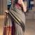 Beige chettinad saree cotton silk ganga jamuna saree with blouse