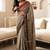 Beige chettinad saree cotton silk ganga jamuna saree with blouse