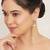 blue meenakari gold chain tassel jhumka earrings