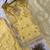 yellow silk blend kurta set 