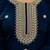 dark blue silk blend kurta set
