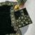 Green Color Sequins with Jari Dori Embroidery Work Velvet Saree