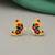 Multi color meenakari earrings