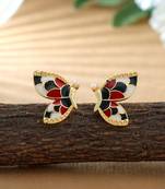 Multi color meenakari earrings